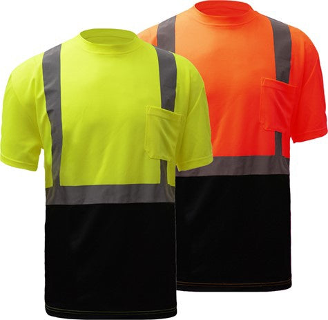 GSS Safety Black Bottom T-Shirt Class 2
