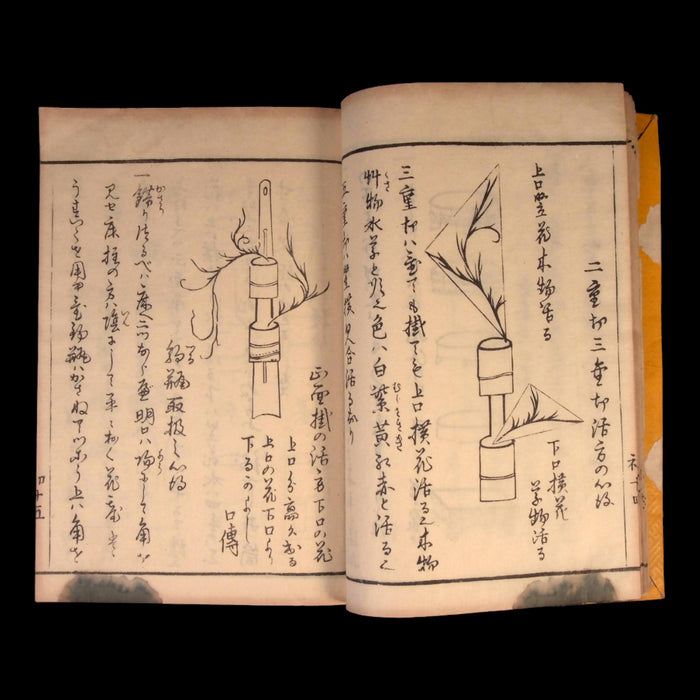 Guide to Floral Arrangements - Meiji 36 (1903) - Meiji Era