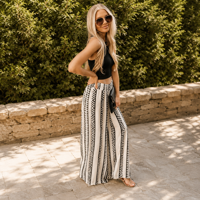 Hana™ Casual Wide-Leg Trousers