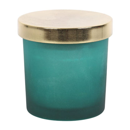 Heart Chakra Mint Crystal Chip Candle 🇬🇧
