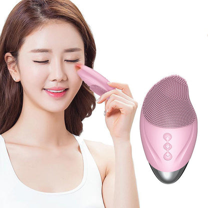 Heated electric silicone cleansing instrument 🇨🇳