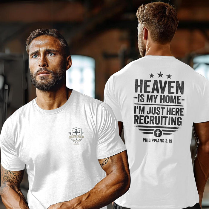 Heaven Is My Home Christian T-Shirt: Evangelism Recruiting Tee