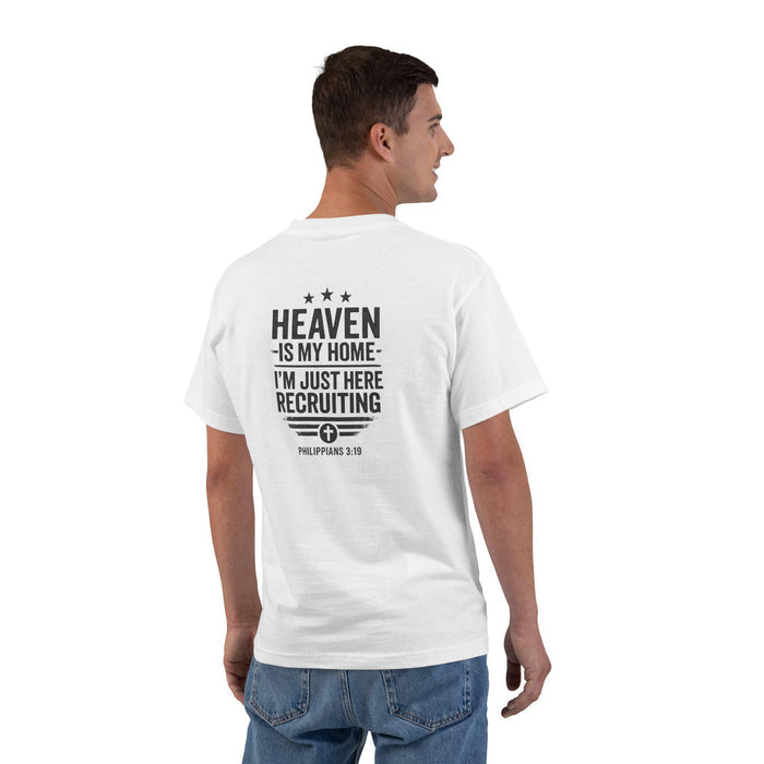 Heaven Is My Home Christian T-Shirt: Evangelism Recruiting Tee