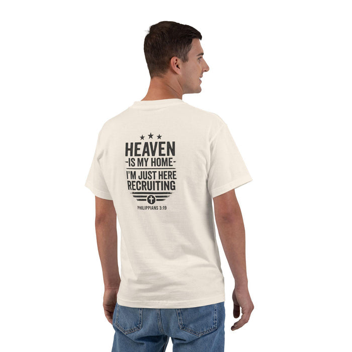 Heaven Is My Home Christian T-Shirt: Evangelism Recruiting Tee