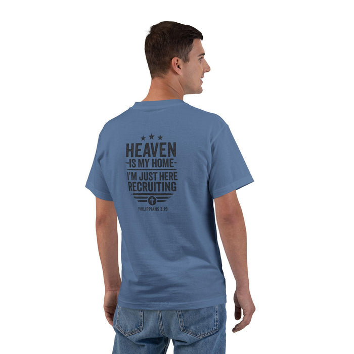 Heaven Is My Home Christian T-Shirt: Evangelism Recruiting Tee