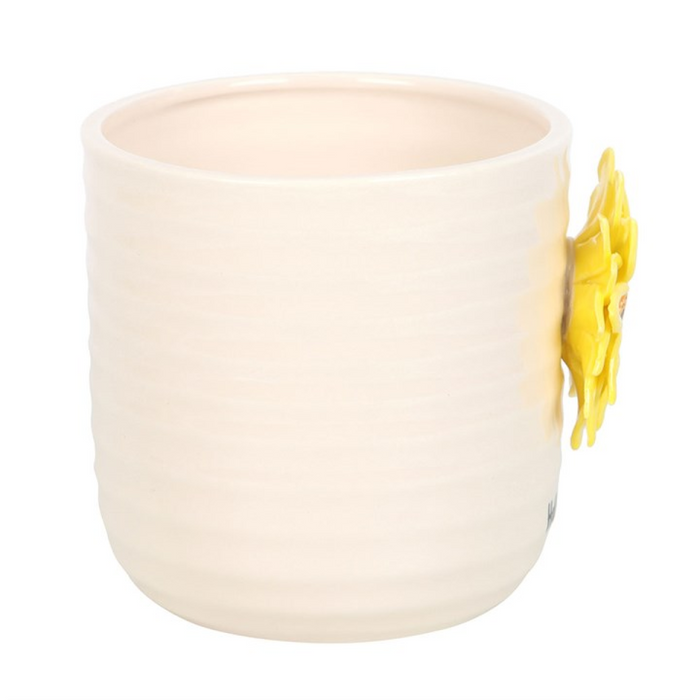 Hello Sunshine Plant Pot with 3D Sunflower 🇬🇧