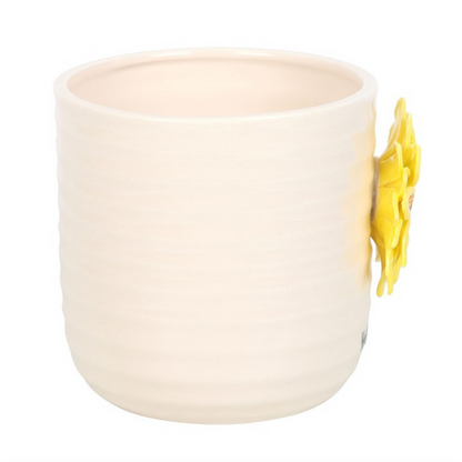 Hello Sunshine Plant Pot with 3D Sunflower 🇬🇧