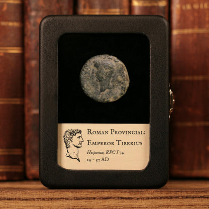 Hispania, Emperor Tiberius (Second Roman Emperor), AE Unit - 14 to 37 CE - Roman Provinces