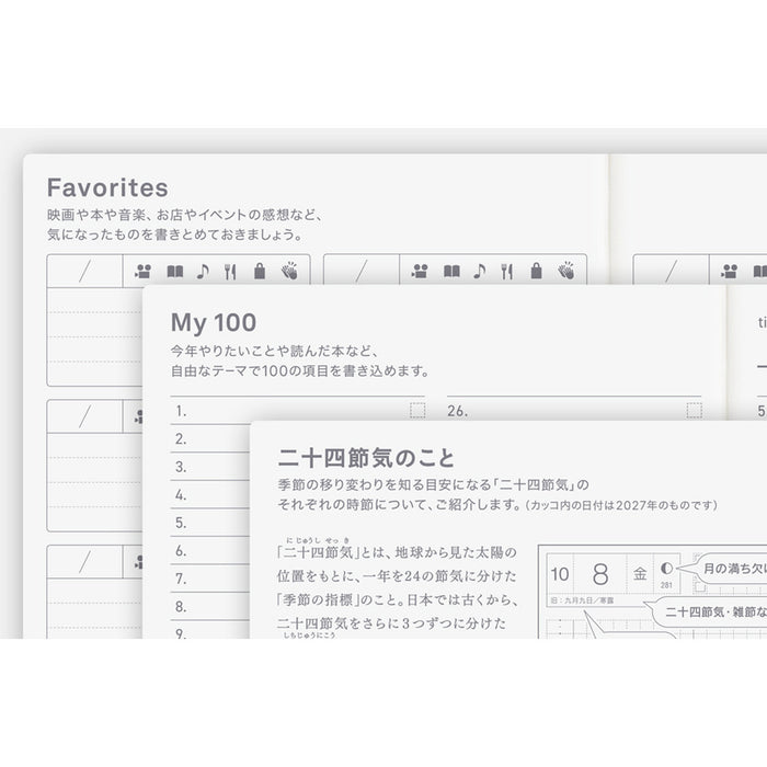 Hobonichi Original Book A6 JAPANESE
