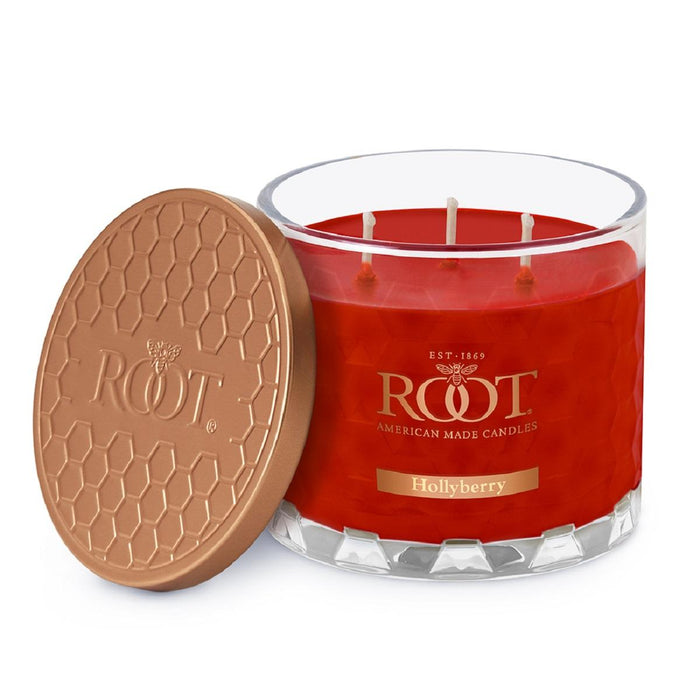 Hollyberry 3 Wick Honeycomb