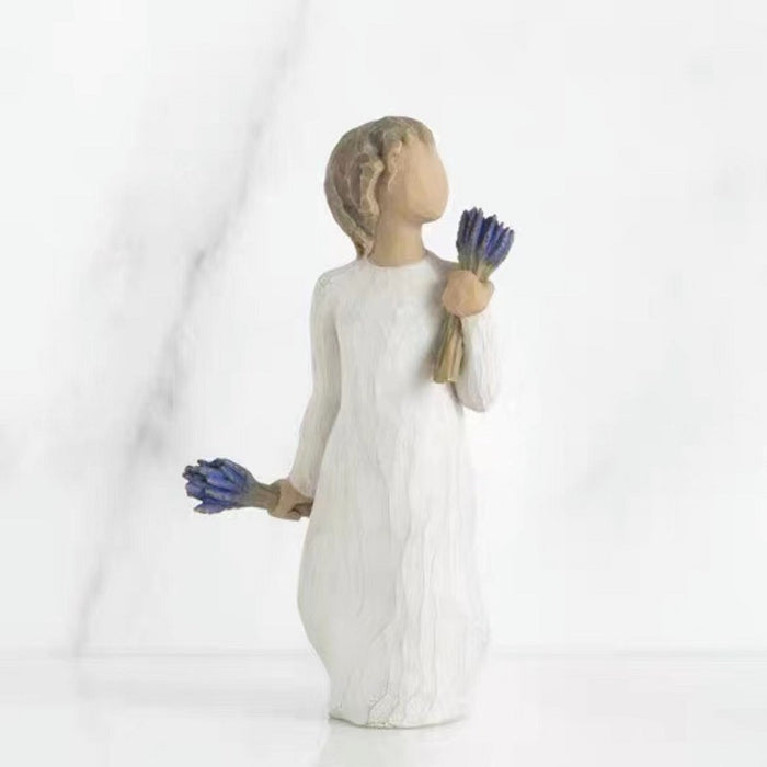 Home Girl Resin Statue Decoration 🇨🇳