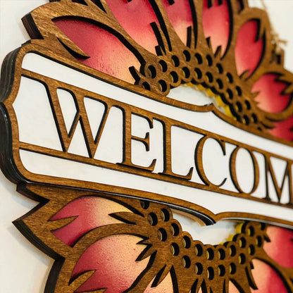 Home Sunflower Doorplate Decoration Craft 🇨🇳