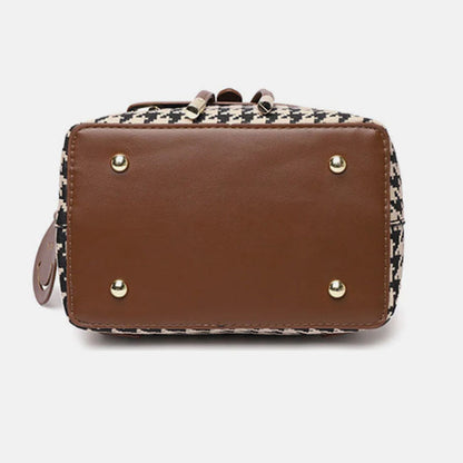 Houndstooth Backpack Women 🇨🇳