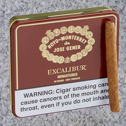 Hoyo De Monterrey: EXCALIBUR MINIATURES (3" x 22)