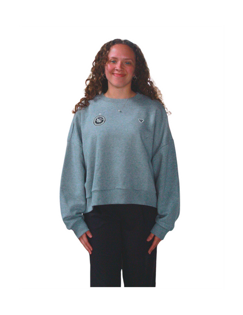 hummel BOXY Women's Crewneck Gray