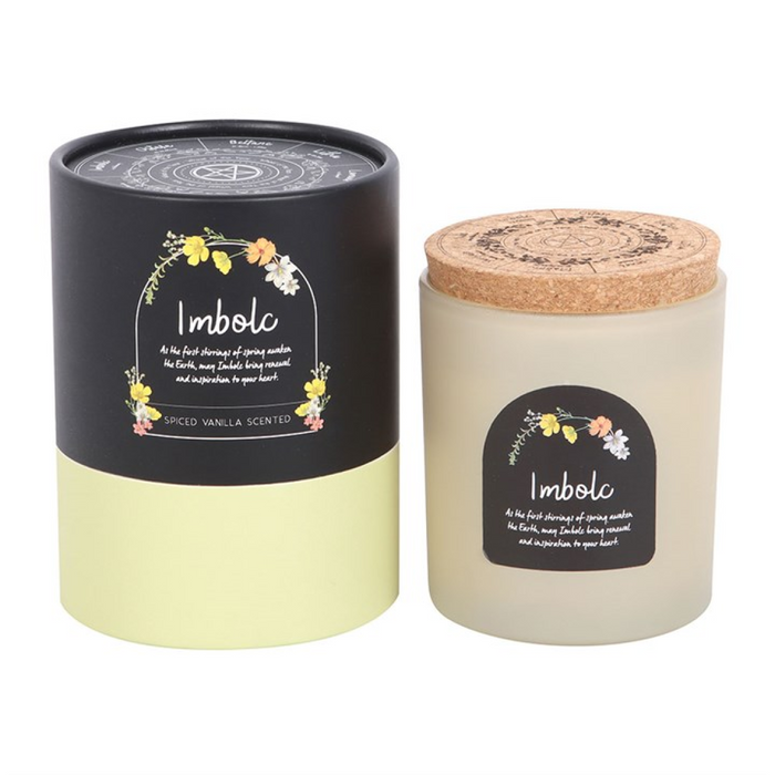 Imbolc Spiced Vanilla Wheel of the Year Candle 🇬🇧