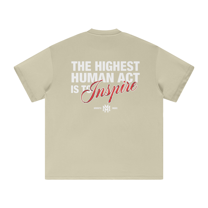 "INSPIRE" Heavyweight T-Shirt - Memento Mori Clothing