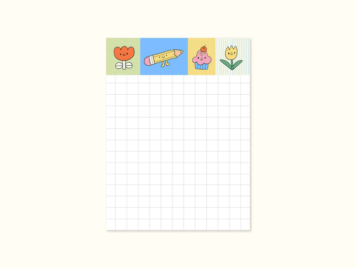 Ivna Lins - "Colorful Icons" Notepad