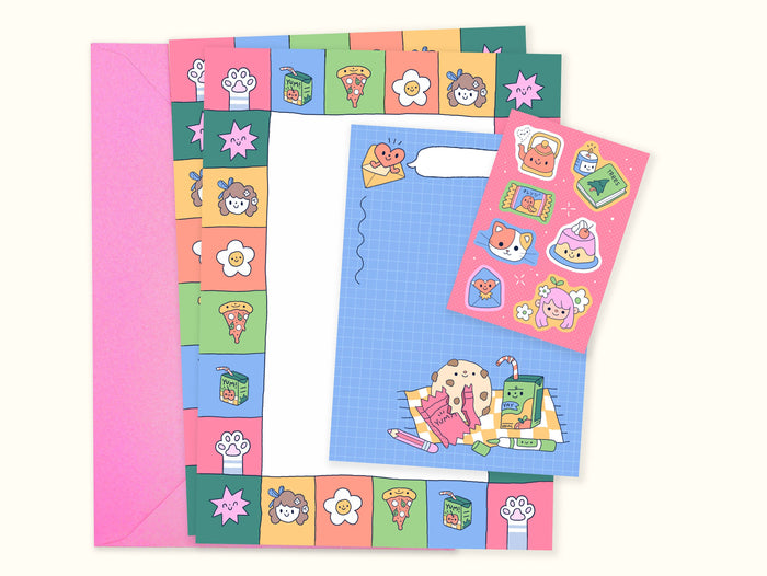 Ivna Lins - Comfy Letter Writing Set - Cute & Cozy Stationery Kit