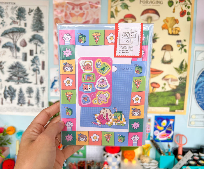 Ivna Lins - Comfy Letter Writing Set - Cute & Cozy Stationery Kit