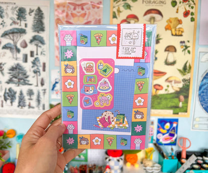 Ivna Lins - Comfy Letter Writing Set - Cute & Cozy Stationery Kit