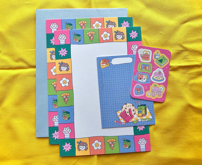 Ivna Lins - Comfy Letter Writing Set - Cute & Cozy Stationery Kit