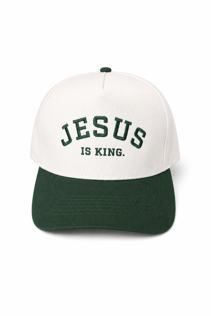 Jesus is King hat