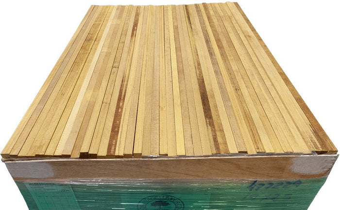 .75″ x 1″ x 48″ / Oiticica / 100 Pack