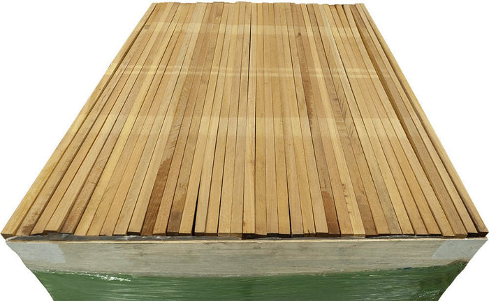 .75″ x 1″ x 48″ / Garapa / 500 Pack