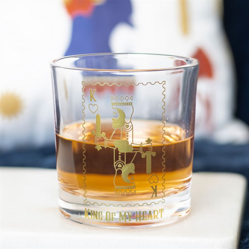 King of My Heart Drinking Glass 🇬🇧