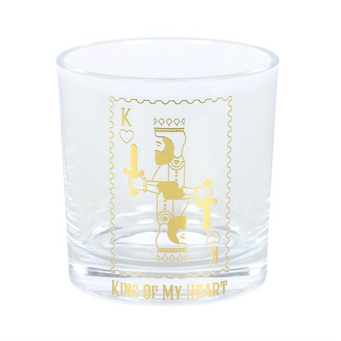 King of My Heart Drinking Glass 🇬🇧