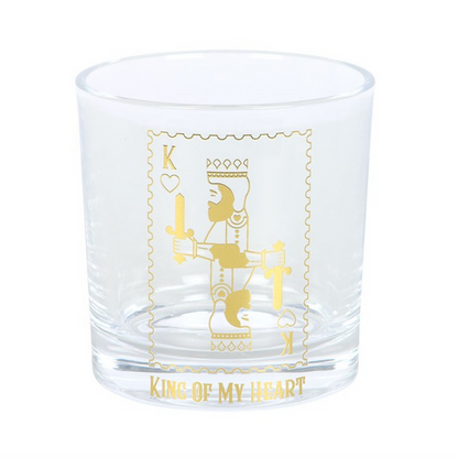 King of My Heart Drinking Glass 🇬🇧