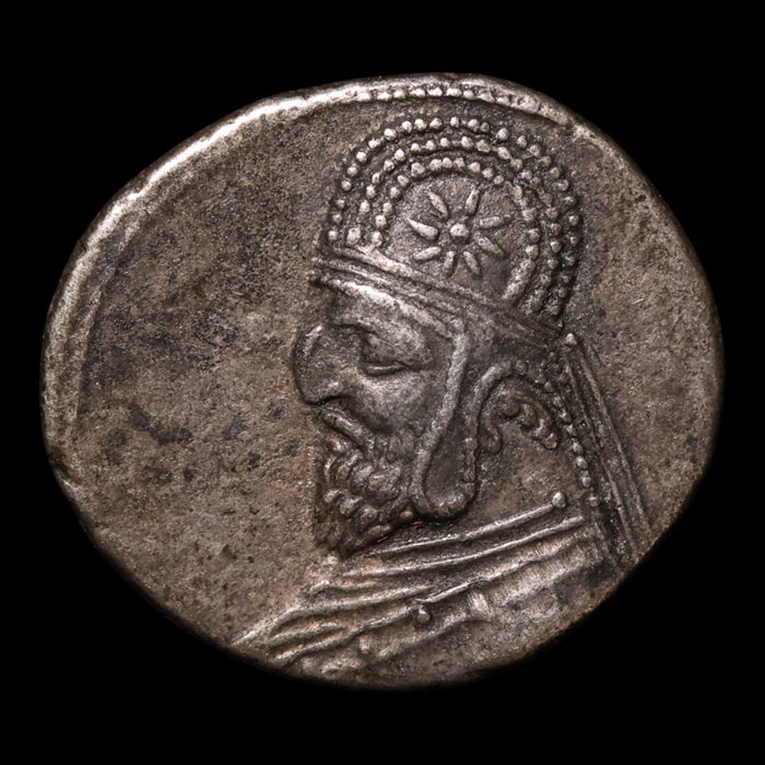 Kingdom of Parthia, King Orodes I, AR Drachm - 90 to 80 BCE - Ancient Persia