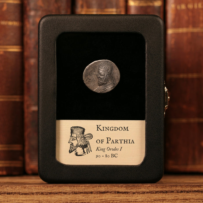 Kingdom of Parthia, King Orodes I, AR Drachm - 90 to 80 BCE - Ancient Persia