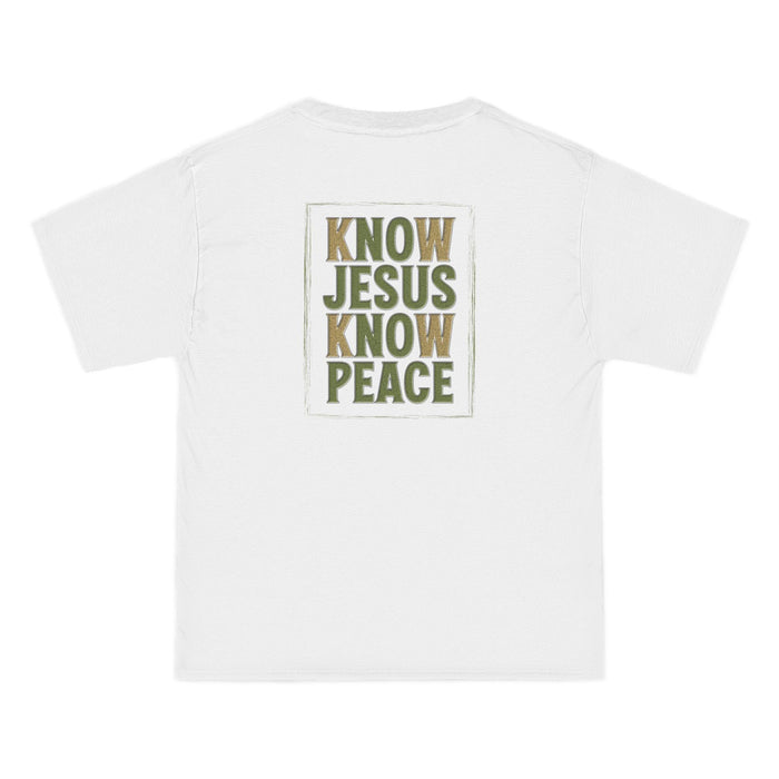 Know Jesus Know Peace Shirt - Christian Gospel Tee
