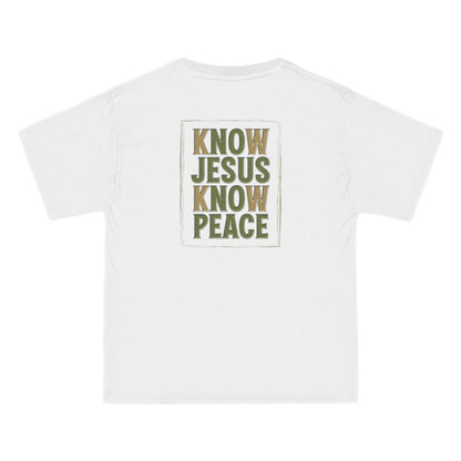 Know Jesus Know Peace Shirt - Christian Gospel Tee