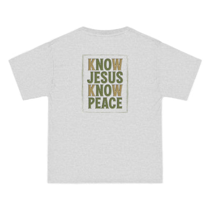 Know Jesus Know Peace Shirt - Christian Gospel Tee