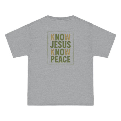 Know Jesus Know Peace Shirt - Christian Gospel Tee