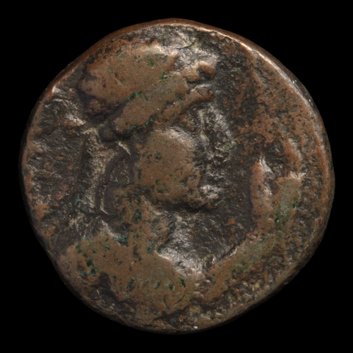 Kushan Empire, Soter Megas (King Vima Takto), Bronze Tetradrachm - c. 100 CE - India