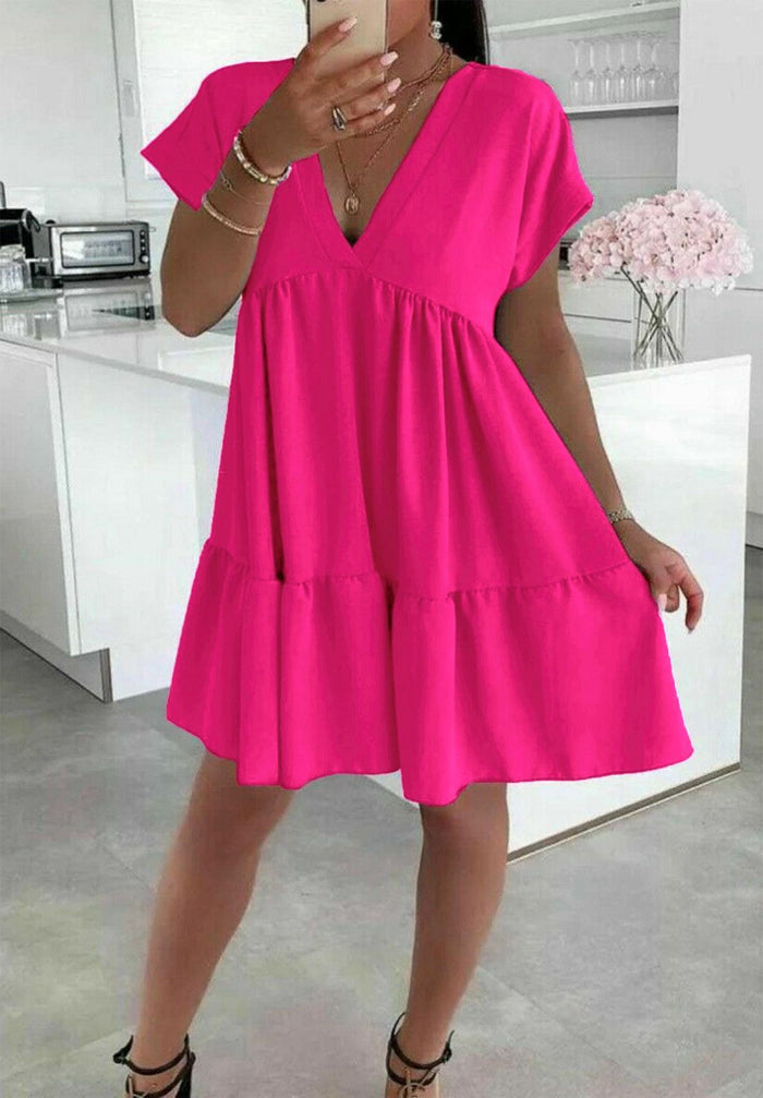 Fuschia / One Size Fit(8-22)