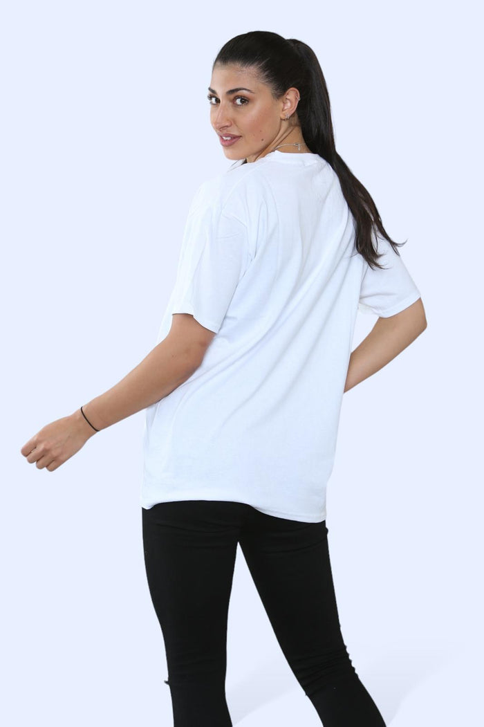 Ladies Lovely Printed Short Sleeve T-Shirt Top 🇬🇧