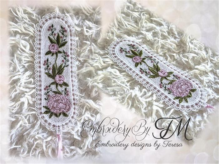 Large set with peonies