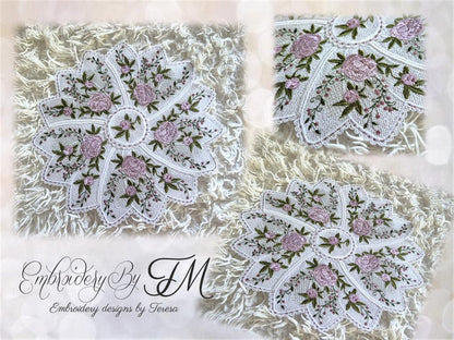 Large set with peonies