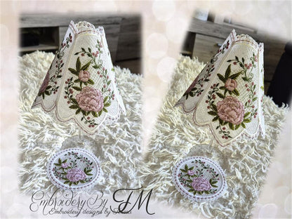 Large set with peonies