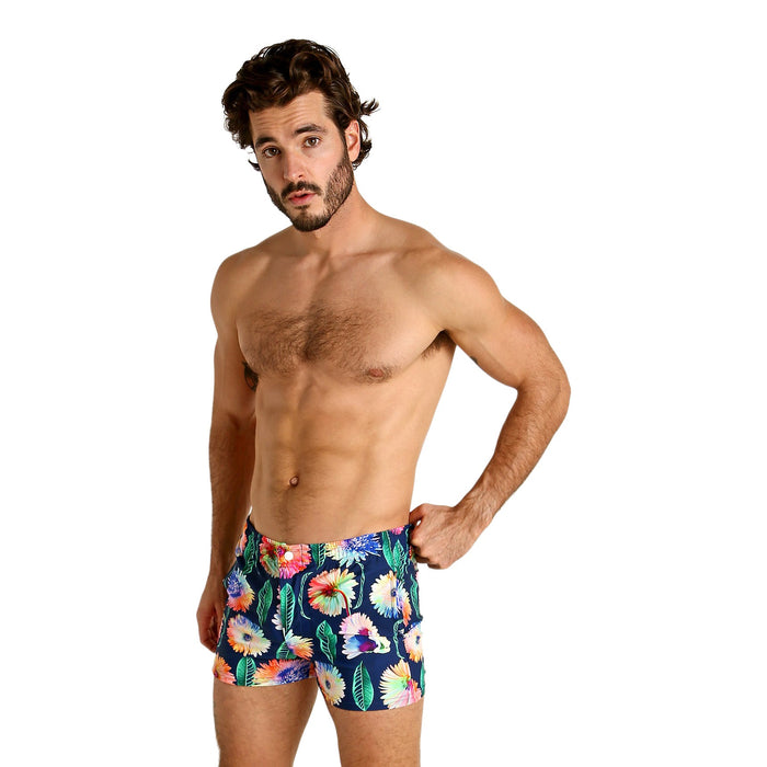 LASC Malibu Swim Shorts - African Daisies - Destination PSP