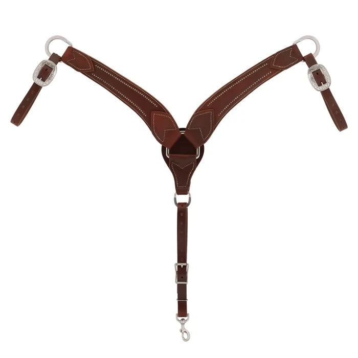 Leather Breast Collar, Stockman