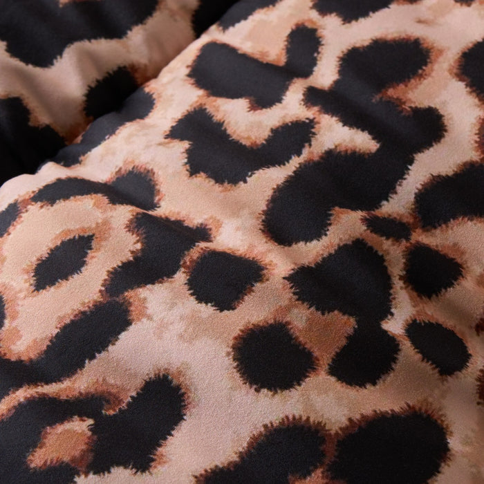 Leopard Print Coverless 10.5 Tog Duvet Set - Natural 🇬🇧