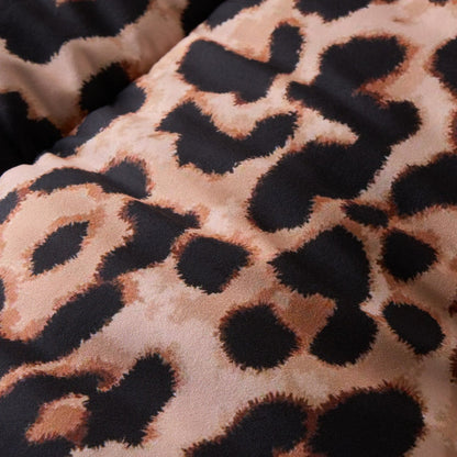 Leopard Print Coverless 10.5 Tog Duvet Set - Natural 🇬🇧