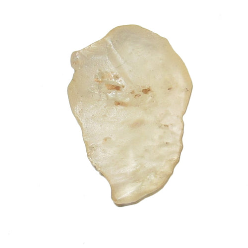 yellow libyan desert glass rough stone