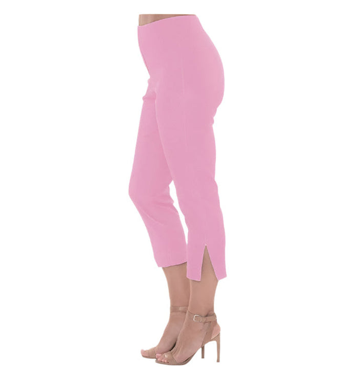 Lior Paris "Sidney" Denim Capri in Pink Lemonade - SID-PNK